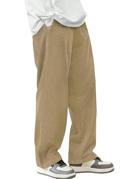 Men's Stretchable Sweatpant Trouser, Beige