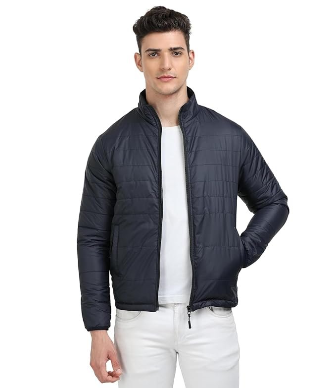 Scott International Winter Jacket, Navy Blue