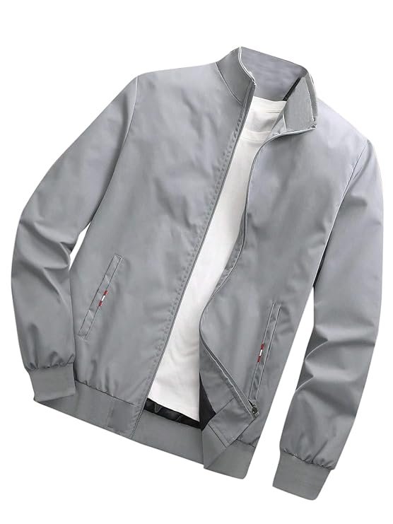 Men's Regular Jacket, Grey