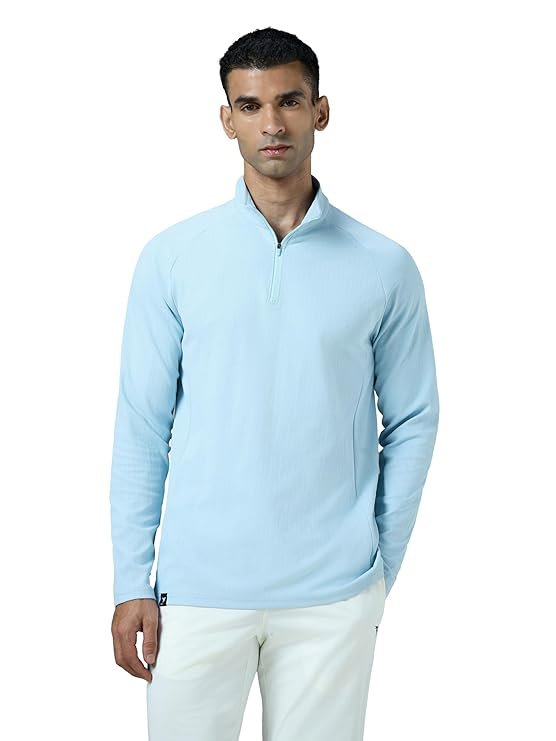 Men's Full Sleeve T-Shirt, Light Blue